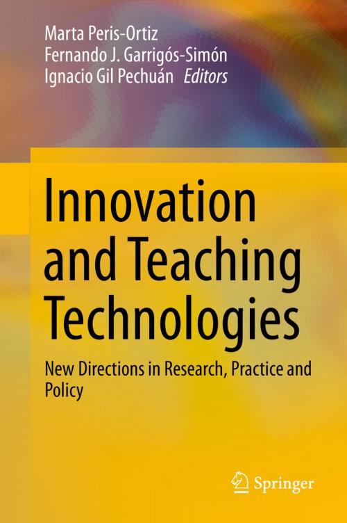 Cover of the book Innovation and Teaching Technologies by , Springer International Publishing