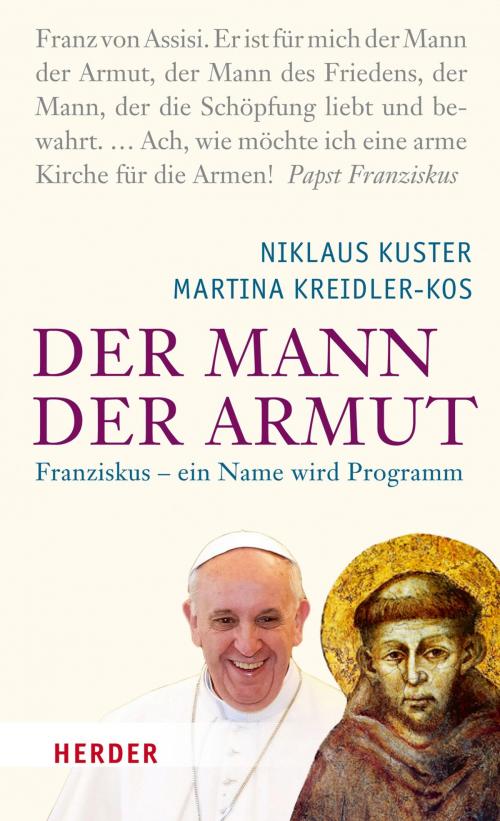 Cover of the book Der Mann der Armut by Martina Kreidler-Kos, Niklaus Kuster, Verlag Herder
