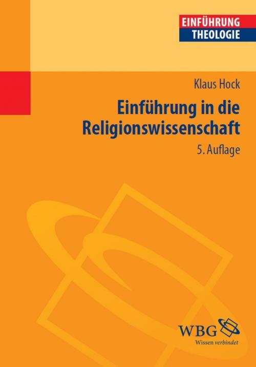 Cover of the book Einführung in die Religionswissenschaft by Klaus Hock, wbg Academic