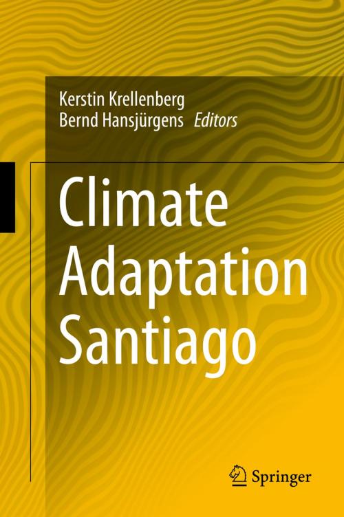 Cover of the book Climate Adaptation Santiago by , Springer Berlin Heidelberg