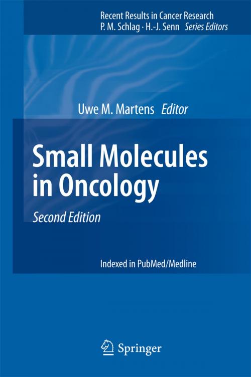 Cover of the book Small Molecules in Oncology by , Springer Berlin Heidelberg
