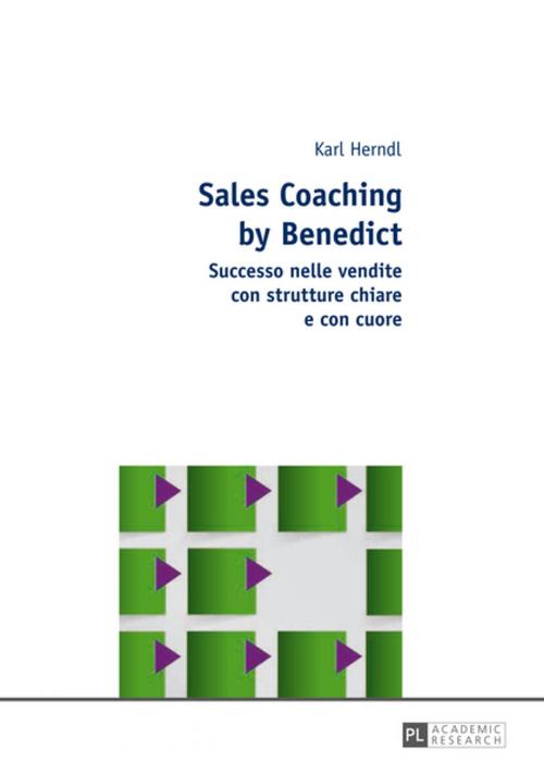 Cover of the book Sales Coaching by Benedict by Karl Herndl, Peter Lang