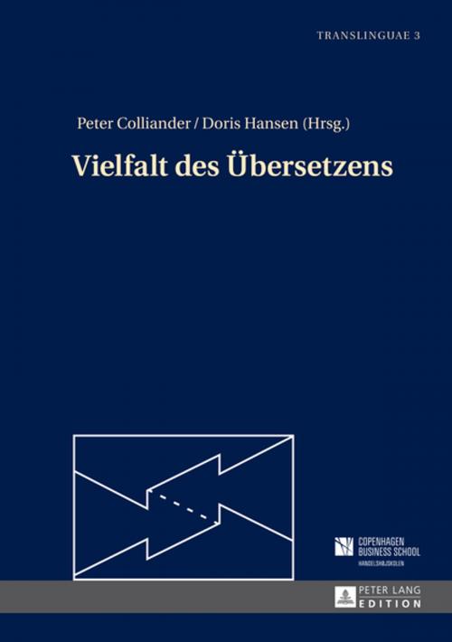 Cover of the book Vielfalt des Uebersetzens by , Peter Lang