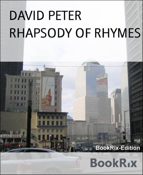 Cover of the book RHAPSODY OF RHYMES by DAVID PETER, BookRix