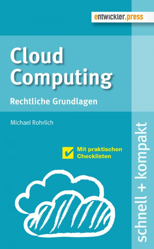Cover of the book Cloud Computing by Michael Rohrlich, entwickler.press
