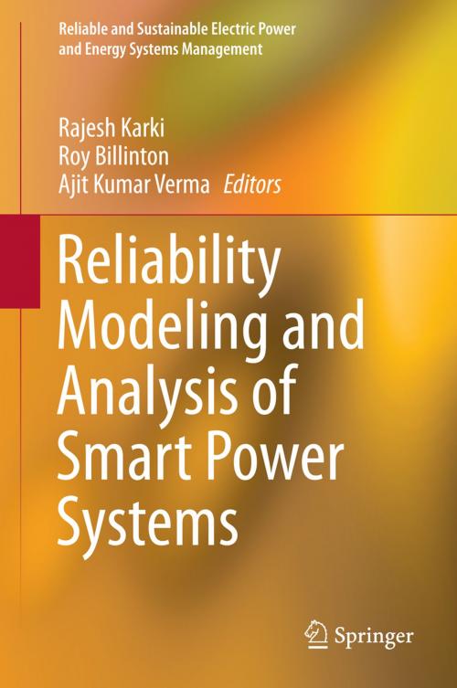 Cover of the book Reliability Modeling and Analysis of Smart Power Systems by , Springer India