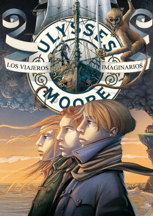 Cover of the book Los viajeros imaginarios (Serie Ulysses Moore 12) by Pierdomenico Baccalario, Penguin Random House Grupo Editorial España