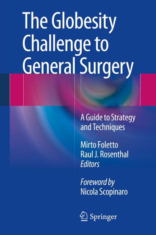 Cover of the book The Globesity Challenge to General Surgery by , Springer Milan