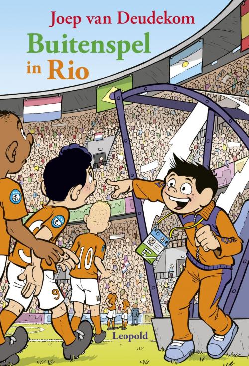 Cover of the book Buitenspel in Rio by Joep van Deudekom, WPG Kindermedia