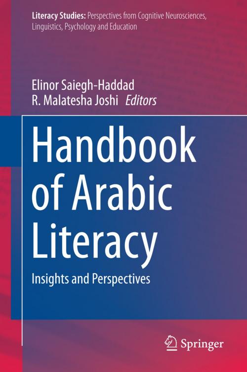Cover of the book Handbook of Arabic Literacy by , Springer Netherlands