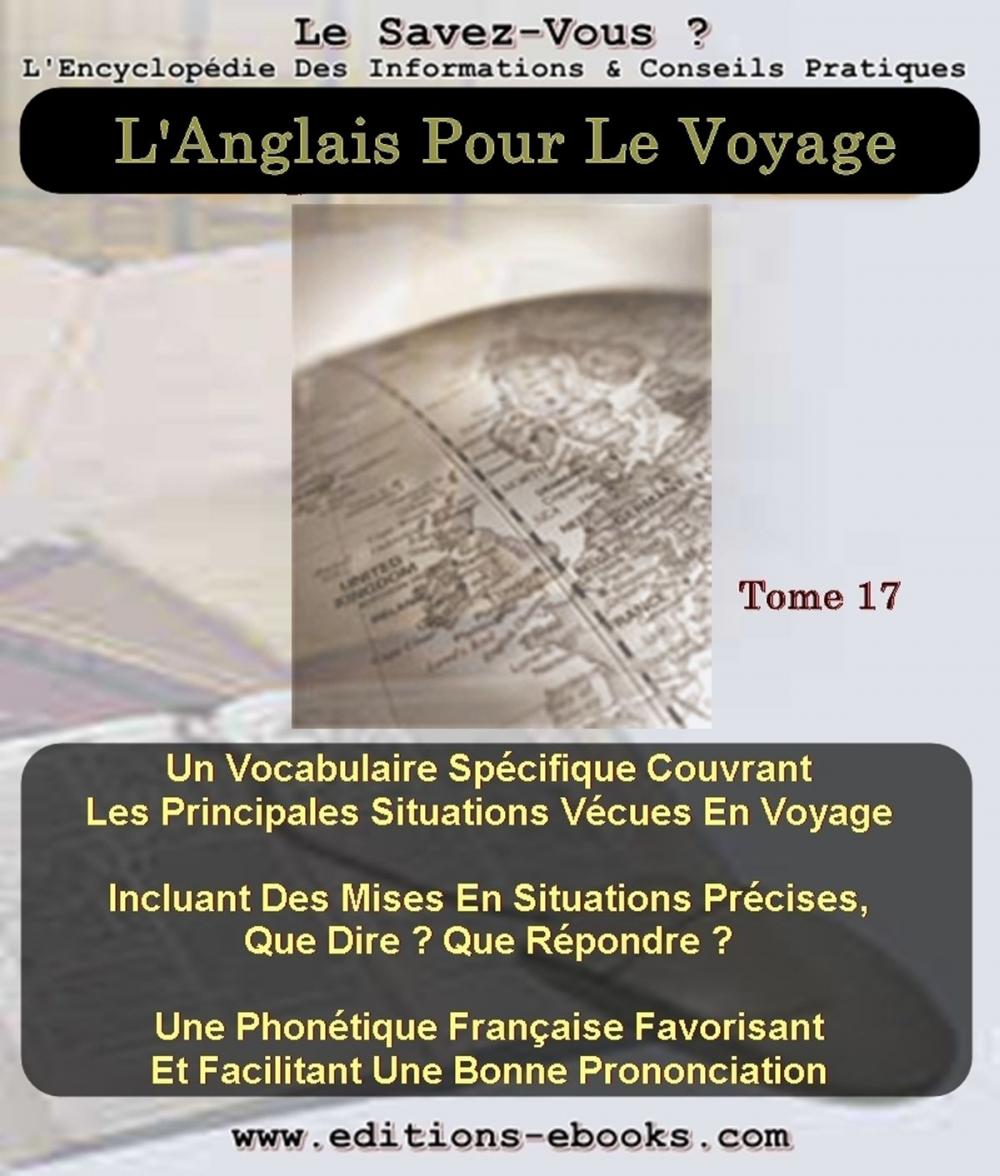 Big bigCover of L'Anglais Pour Le Voyage