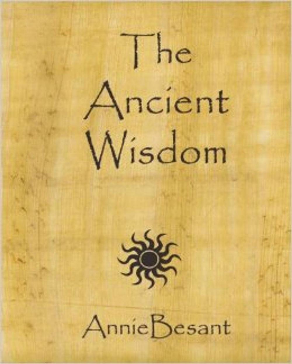 Big bigCover of The Ancient Wisdom