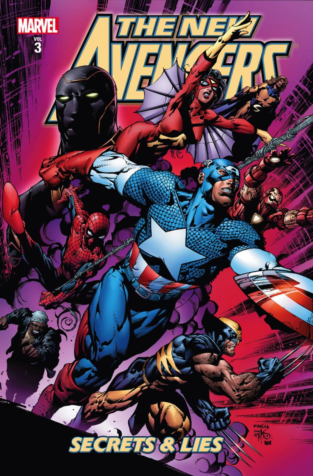 Big bigCover of New Avengers Vol. 3: Secrets And Lies