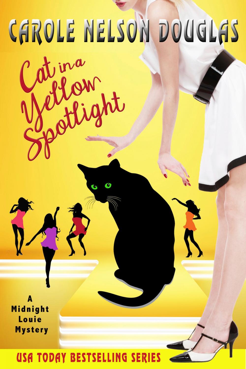 Big bigCover of Cat in a Yellow Spotlight