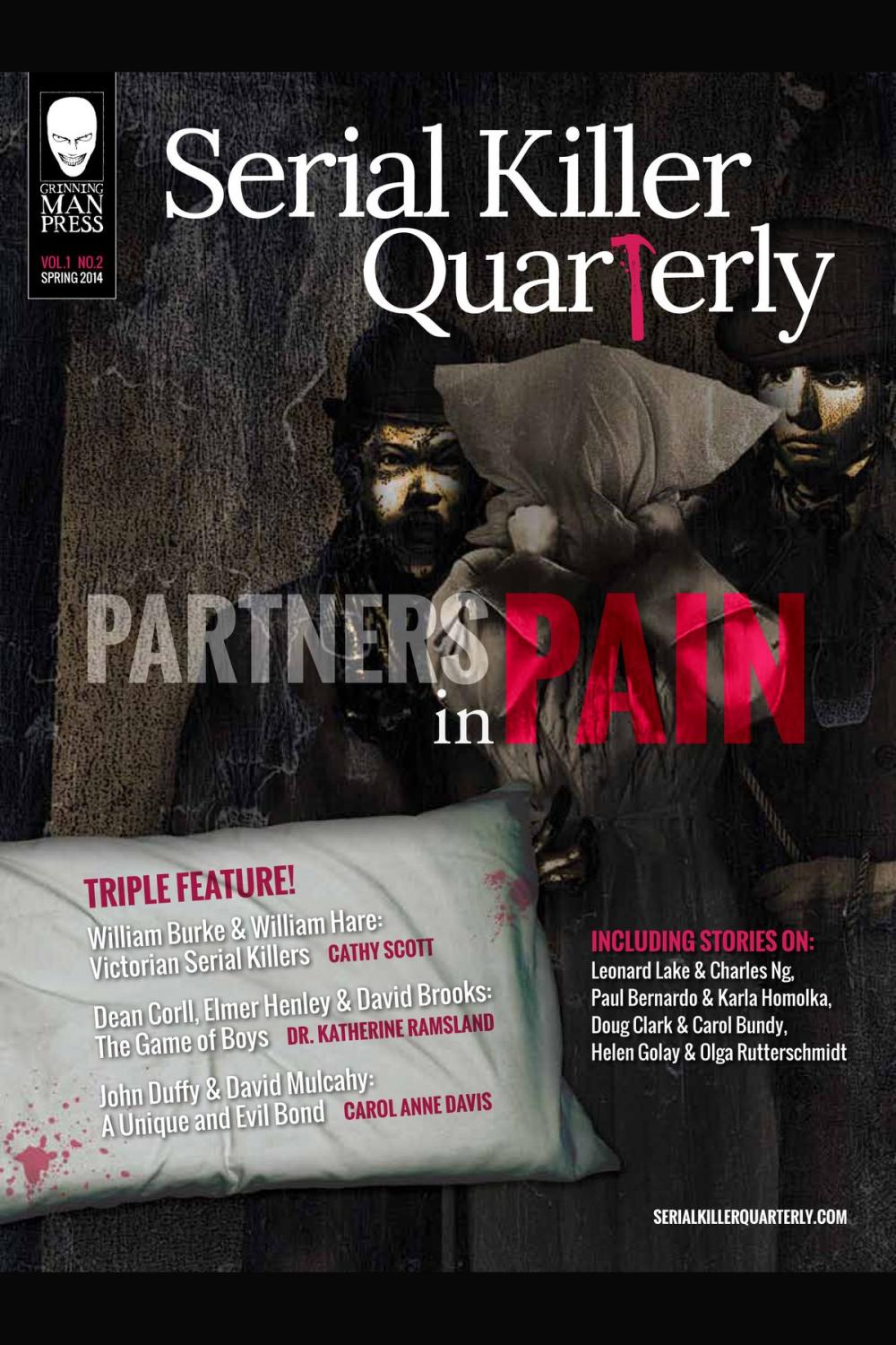 Big bigCover of Serial Killer Quarterly Vol.1 No.2 “Partners in Pain”