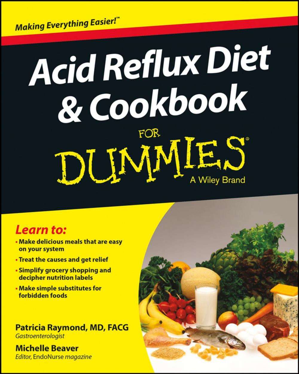 Big bigCover of Acid Reflux Diet and Cookbook For Dummies