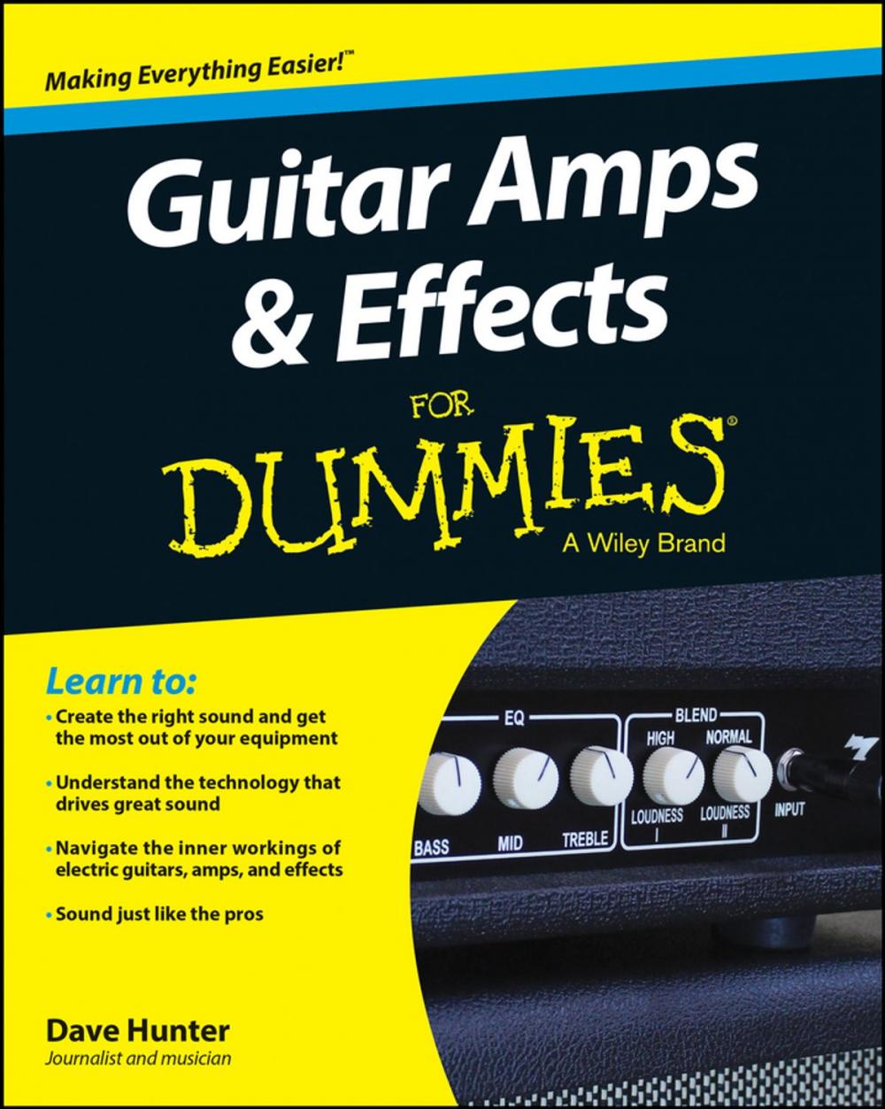 Big bigCover of Guitar Amps and Effects For Dummies