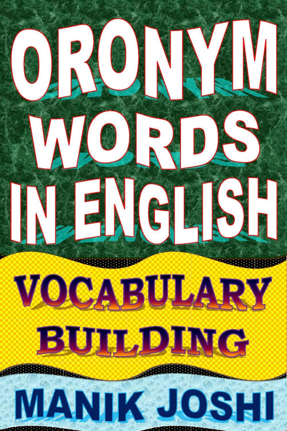 Big bigCover of Oronym Words in English: Vocabulary Building
