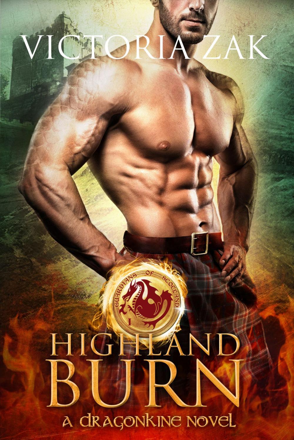 Big bigCover of Highland Burn (Guardians of Scotland Book 1)