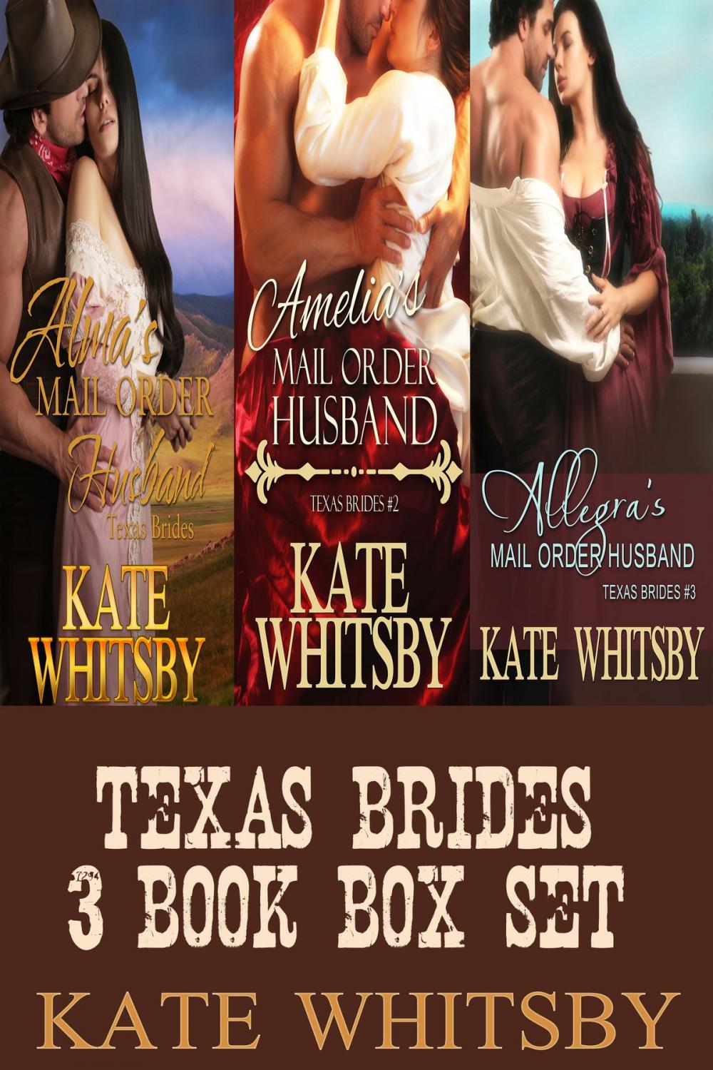 Big bigCover of Texas Brides 3 Book Bundle Box Set