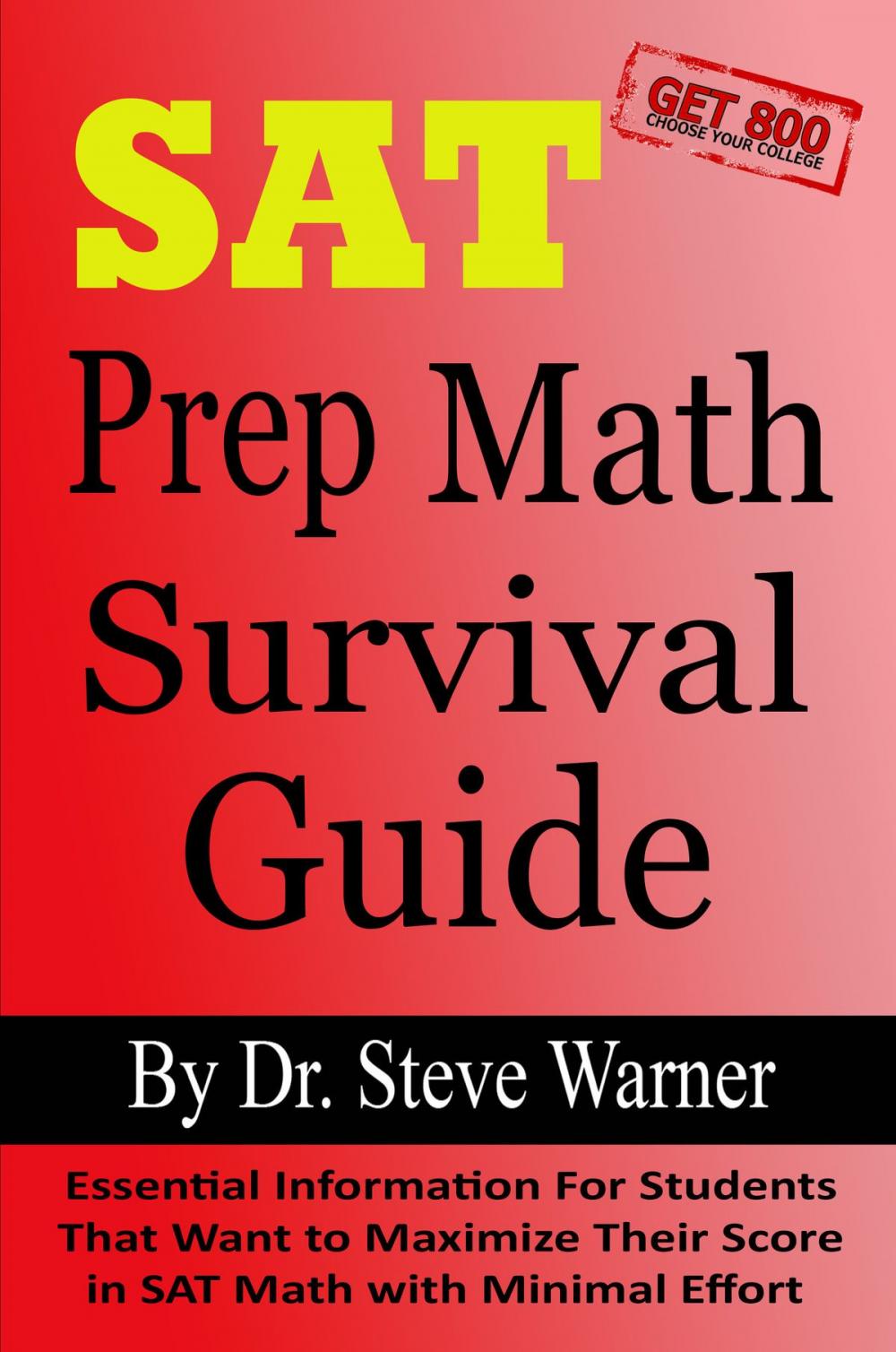 Big bigCover of SAT Prep Math Survival Guide