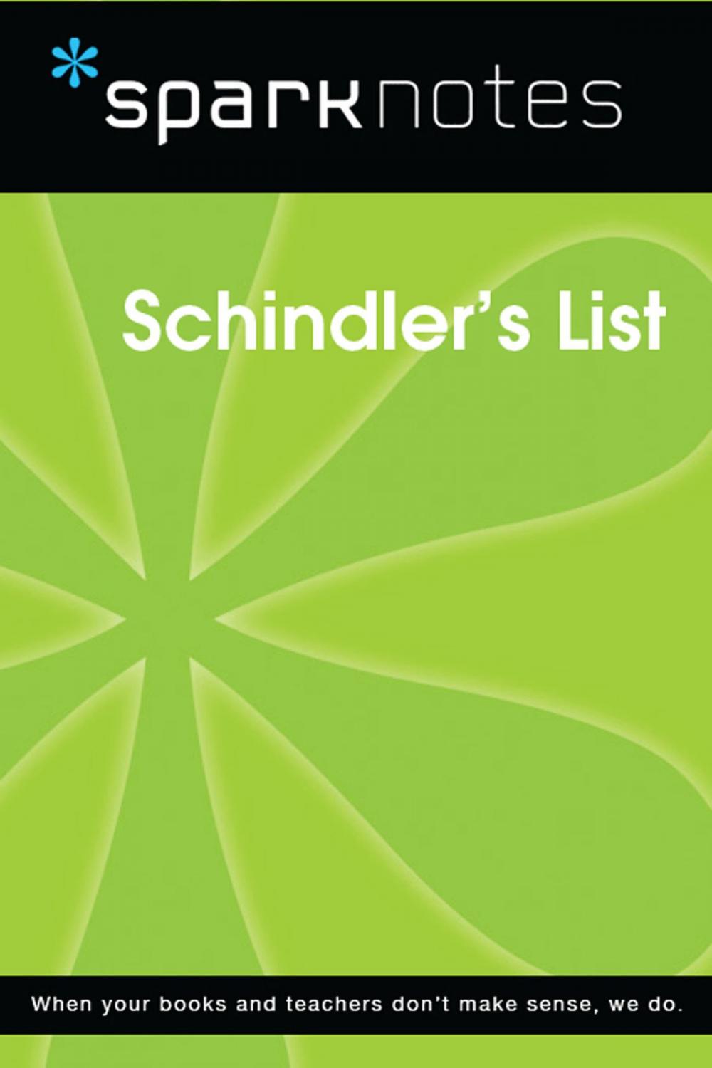 Big bigCover of Schindler's List (SparkNotes Film Guide)
