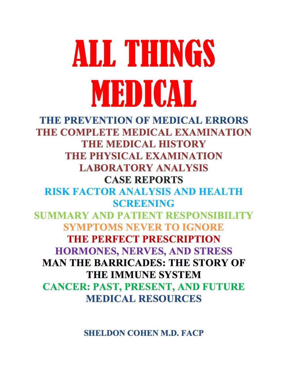 Big bigCover of All Things Medical