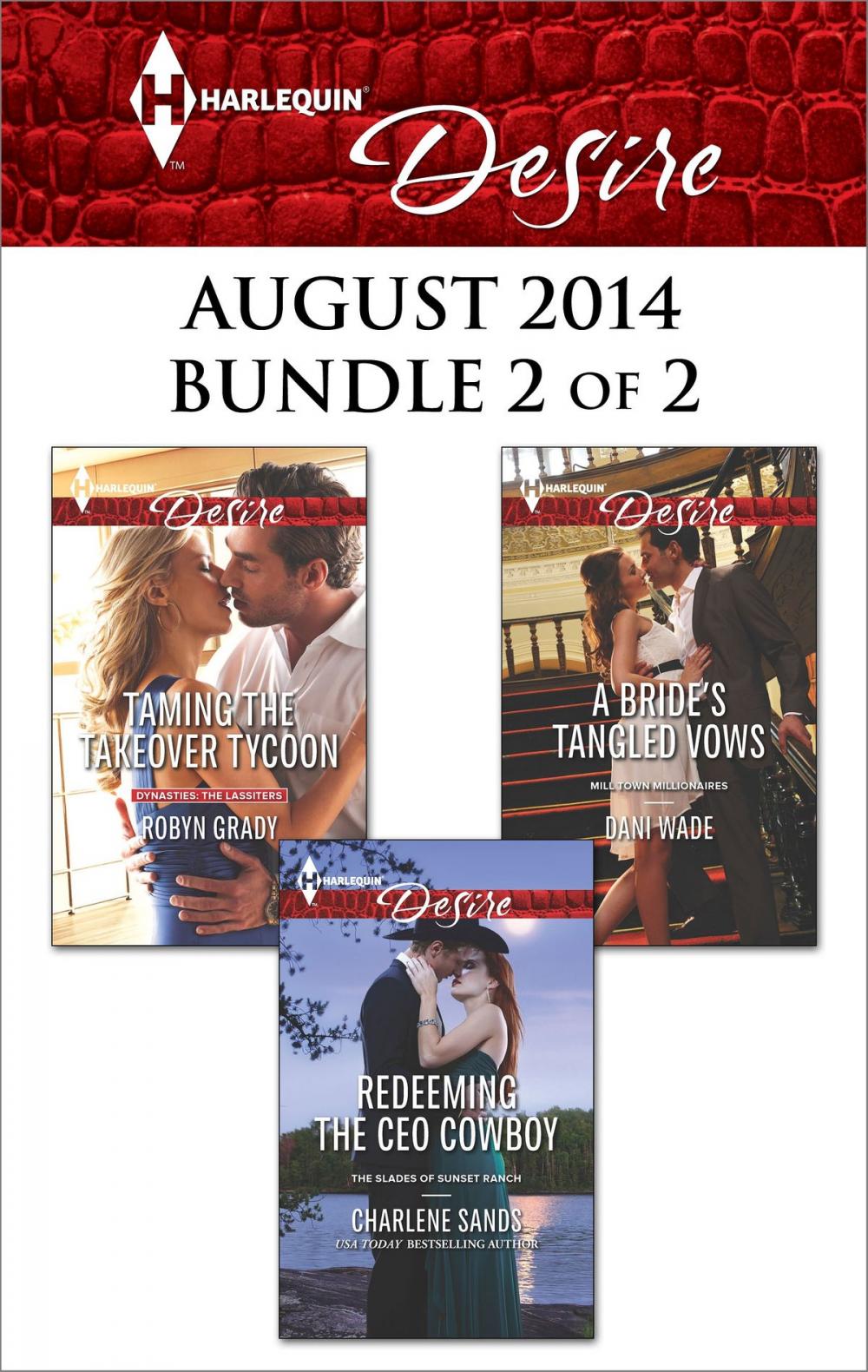 Big bigCover of Harlequin Desire August 2014 - Bundle 2 of 2