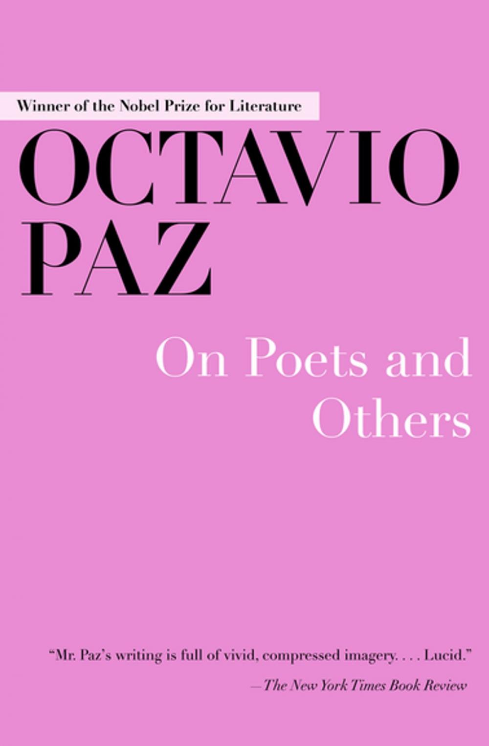 Big bigCover of On Poets and Others