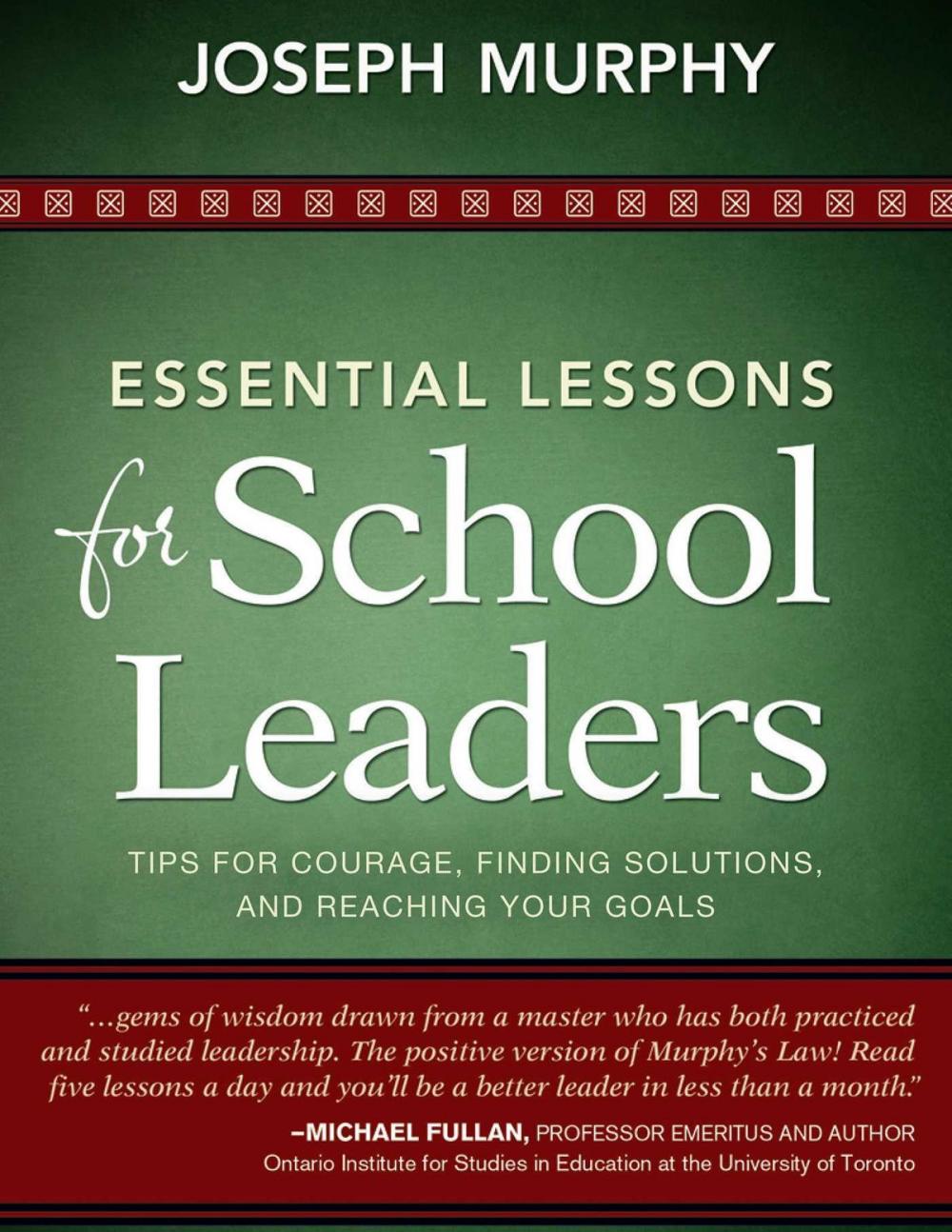 Big bigCover of Essential Lessons for School Leaders
