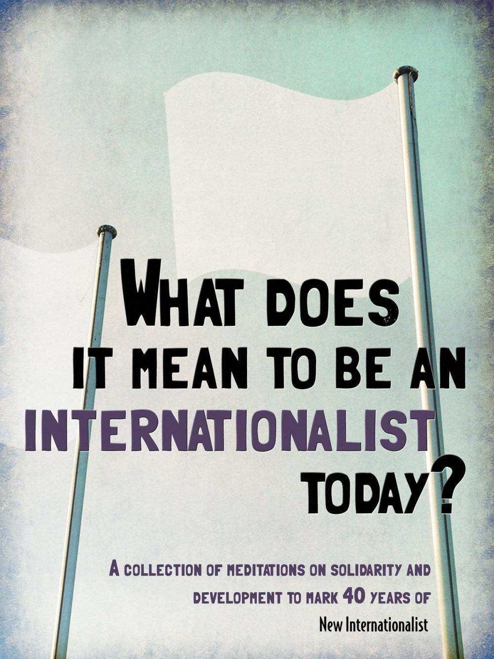 Big bigCover of What does it mean to be an internationalist today?