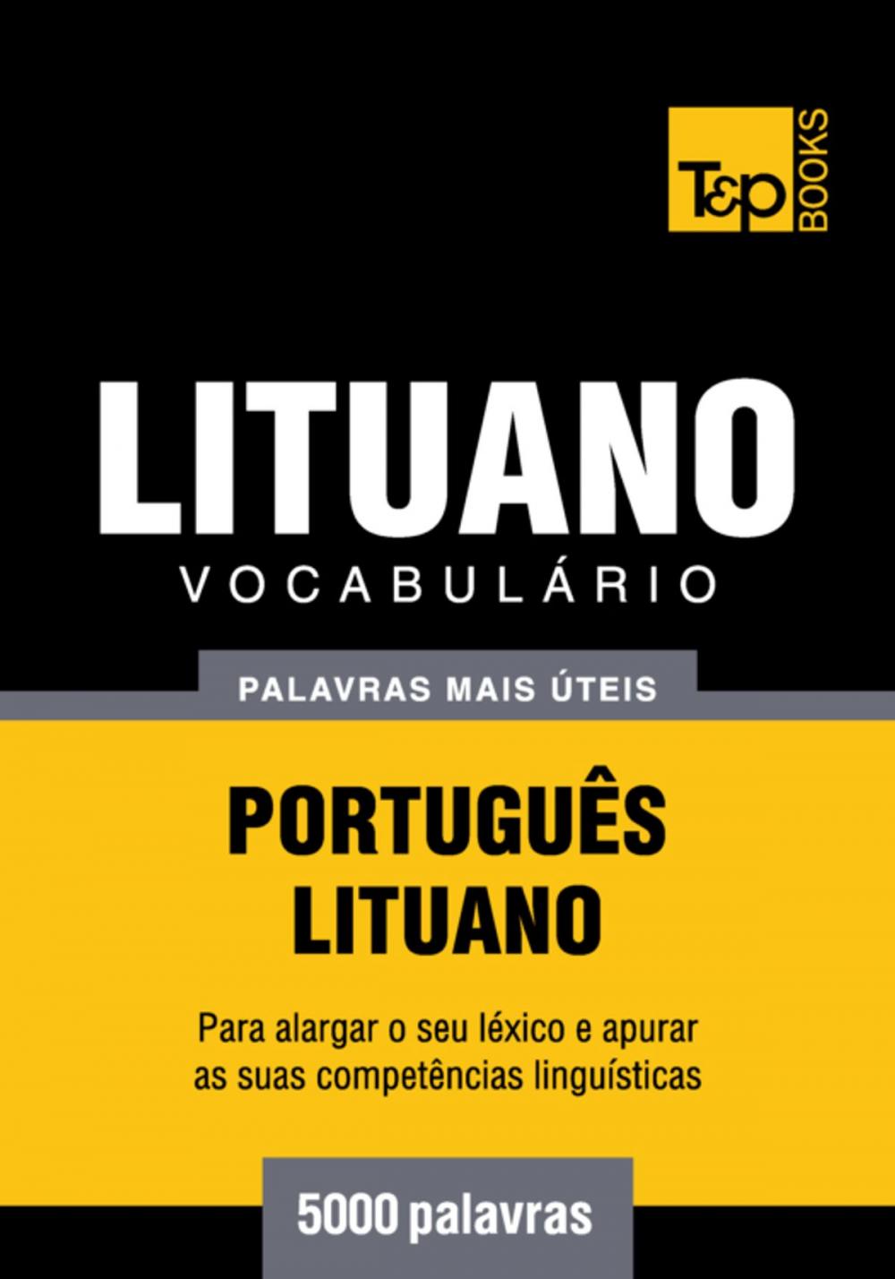 Big bigCover of Vocabulário Português-Lituano - 5000 palavras mais úteis