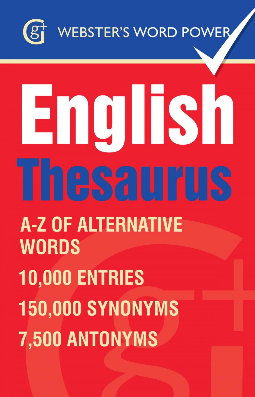 Big bigCover of Webster's Word Power English Thesaurus