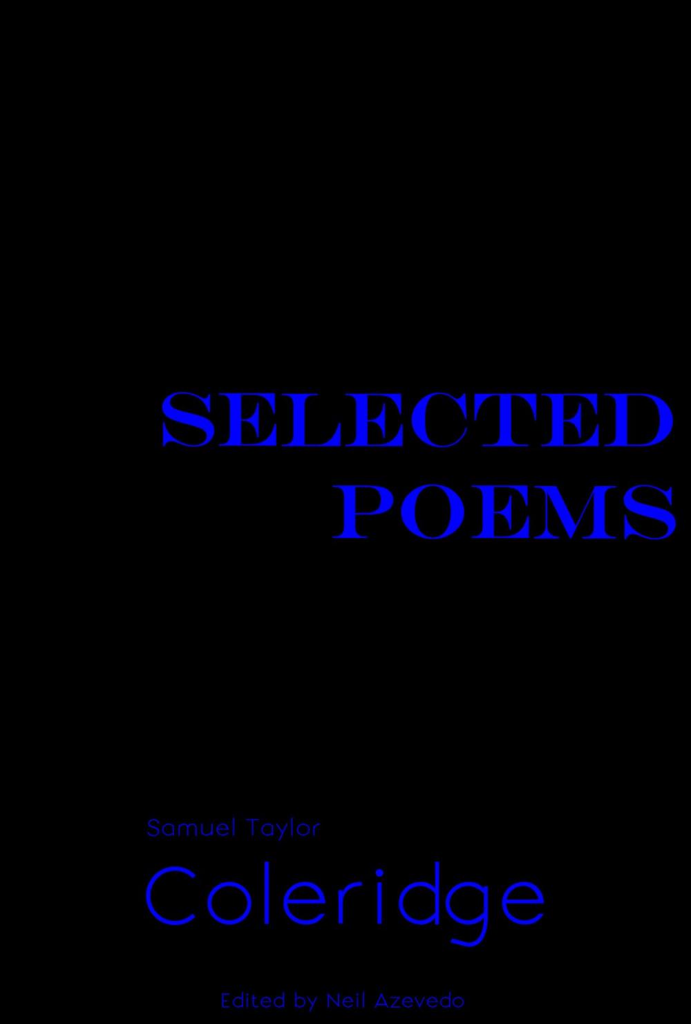 Big bigCover of Selected Poems of Samuel Taylor Coleridge