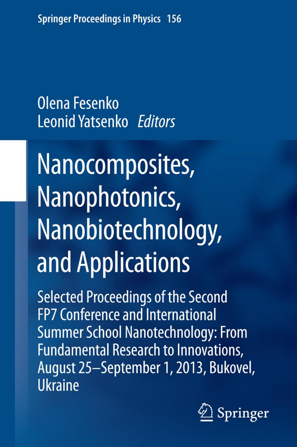 Big bigCover of Nanocomposites, Nanophotonics, Nanobiotechnology, and Applications