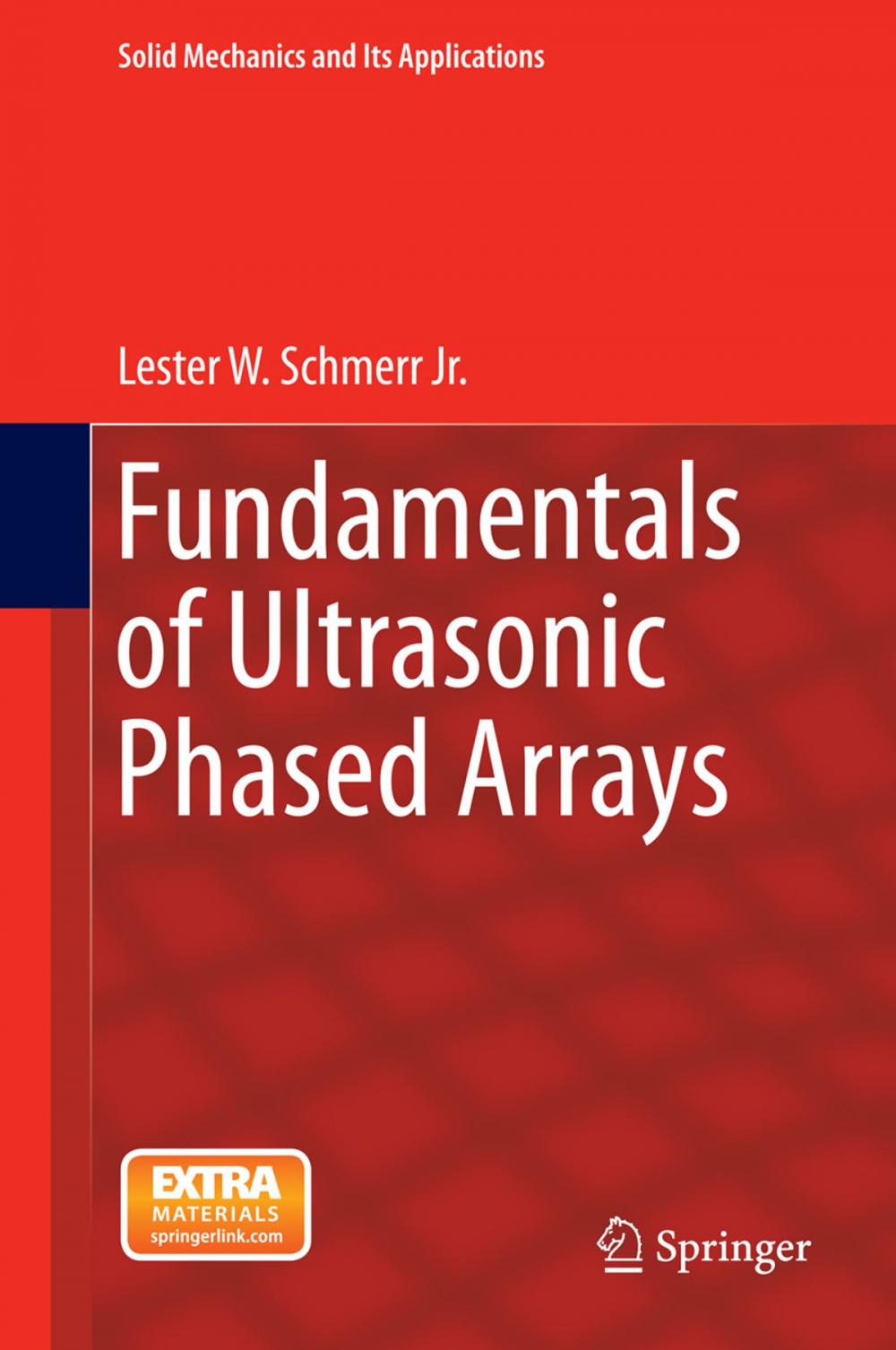 Big bigCover of Fundamentals of Ultrasonic Phased Arrays