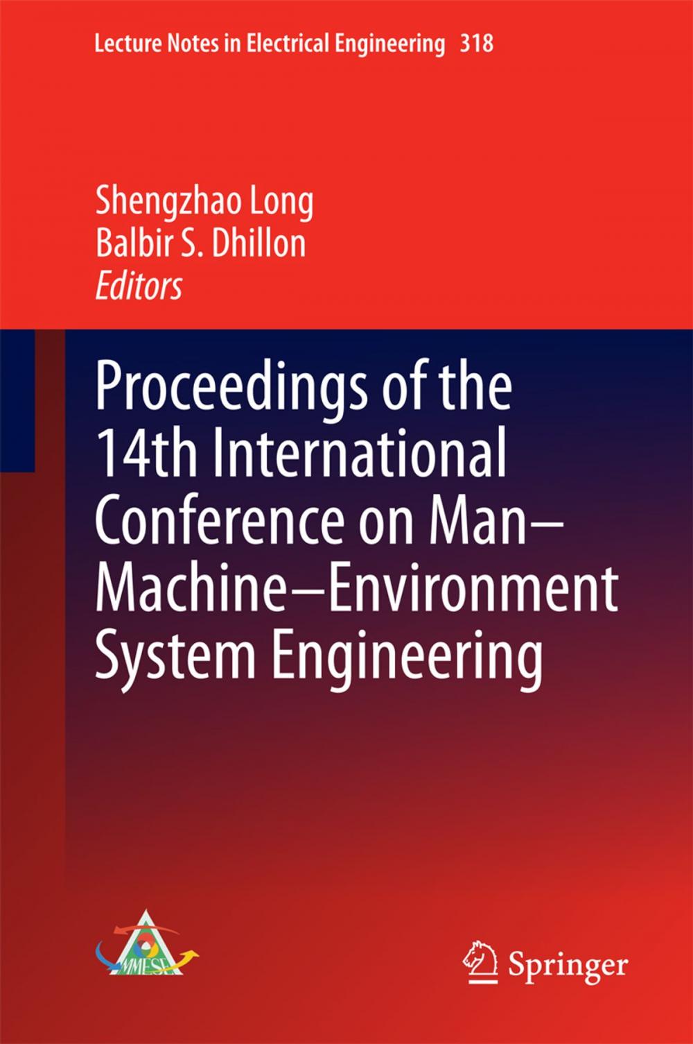 Big bigCover of Proceedings of the 14th International Conference on Man-Machine-Environment System Engineering