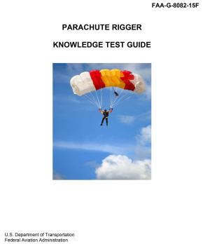 Book cover of Parachute Rigger Knowledge Test Guide