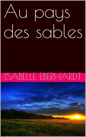 Cover of the book Au pays des sables by Sigmund Freud