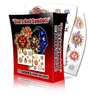 Cover of the book Star Tattoos and Symbols by Rodger Nelson