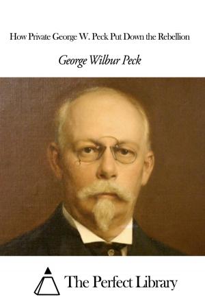 Cover of the book How Private George W. Peck Put Down the Rebellion by Bert Leston Taylor