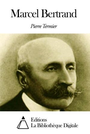Cover of the book Marcel Bertrand by Friedrich von Schiller