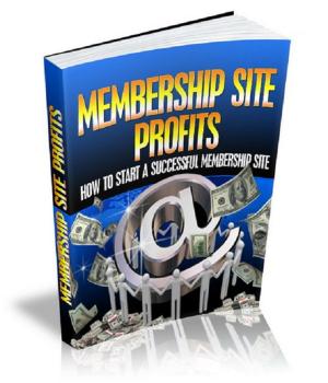Cover of the book Membership Site Profits by H. Rider Haggard