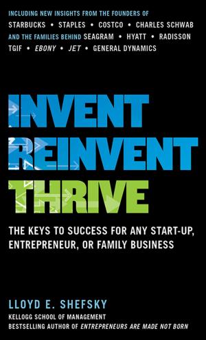 Cover of the book Invent, Reinvent, Thrive: The Keys to Success for Any Start-Up, Entrepreneur, or Family Business by John Keane