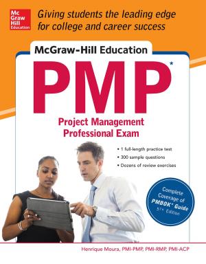 Cover of the book McGraw-Hill Education PMP Project Management Professional Exam by Sandra Luna McCune, Shannon Reed