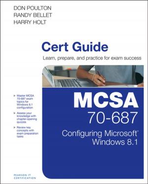 Cover of the book MCSA 70-687 Cert Guide by Hideto Motohashi, Vincent Dessain, Anders Sjöman, George Chacko