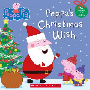 Book cover of Peppa's Christmas Wish (Peppa Pig)