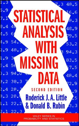Cover of the book Statistical Analysis with Missing Data by Peter C. Bruce