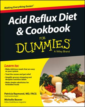 Cover of the book Acid Reflux Diet and Cookbook For Dummies by Dariush Derakhshani