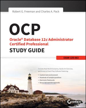 Book cover of OCP: Oracle Database 12c Administrator Certified Professional Study Guide